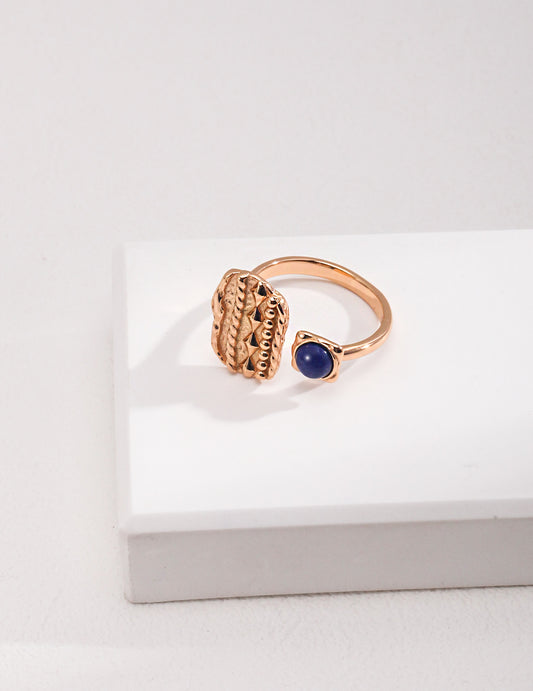 Oval Lapis Lazuli Ring