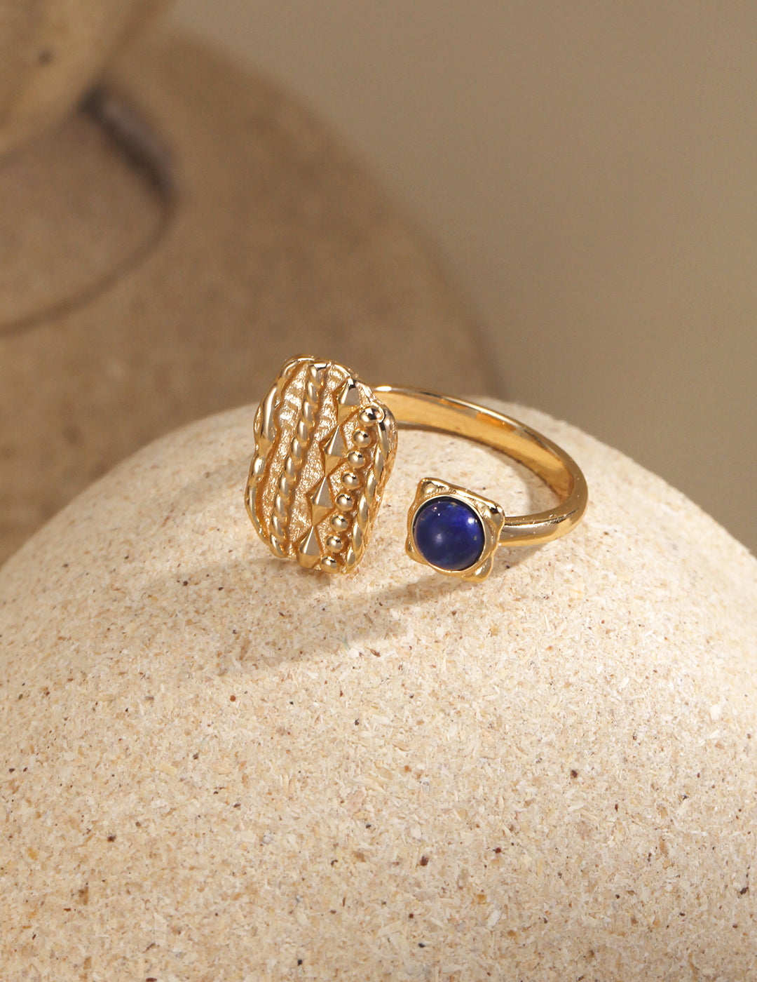 Oval Lapis Lazuli Ring