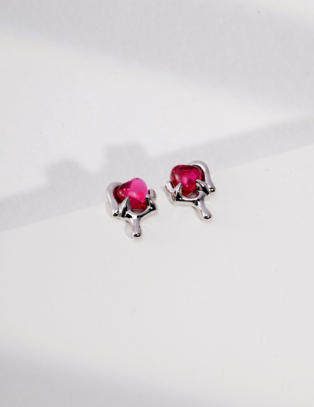 Sweet Heart Stud Earrings